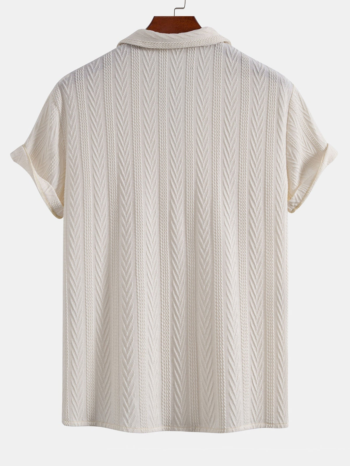 Textured Jacquard Cuban <tc>S</tc>hirt