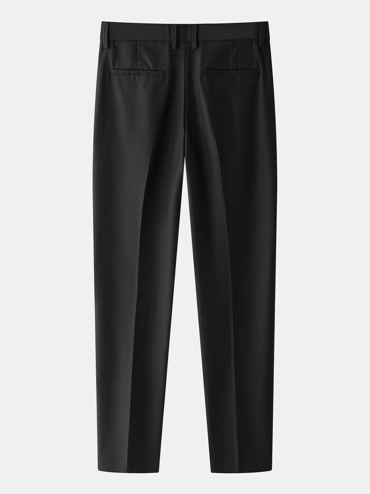 Contrast Textured Knit Polo & Slim Fit Tapered Trousers