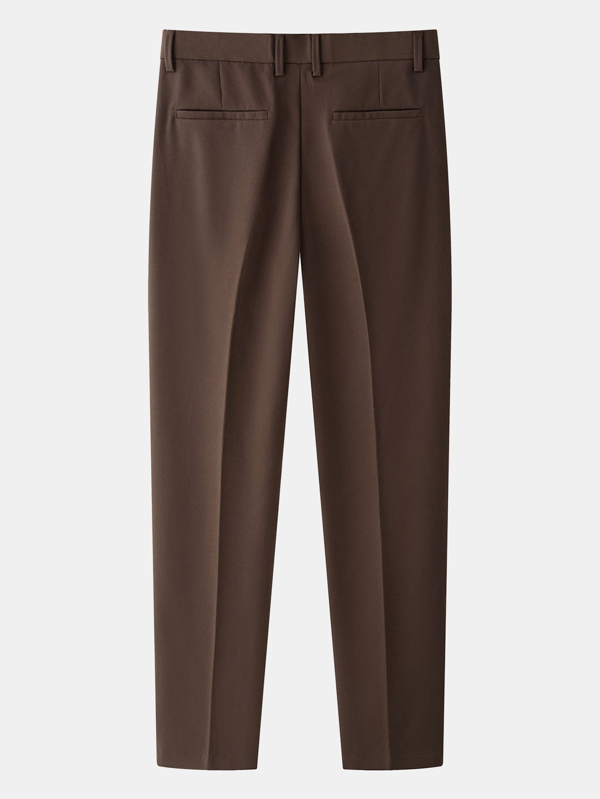 Contrast Textured Johnny Collar Polo & Slim Fit Tapered Trousers