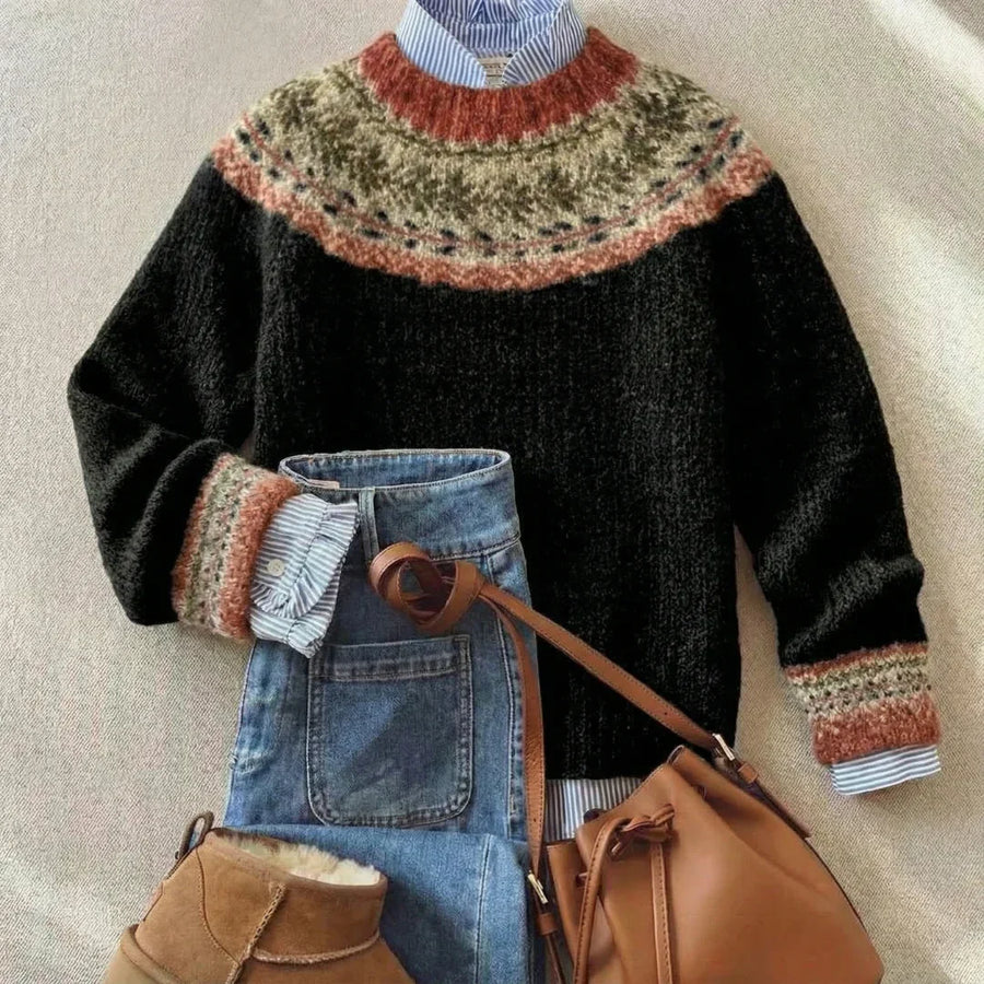 ELVARA™ | CHIC VINTAGE SWEATER