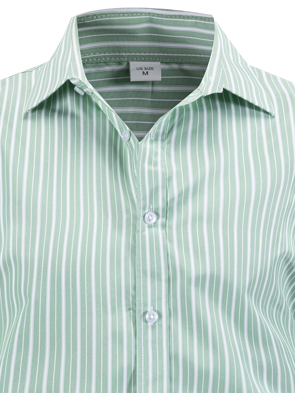 Long Sleeve Striped Button-Up Shirt