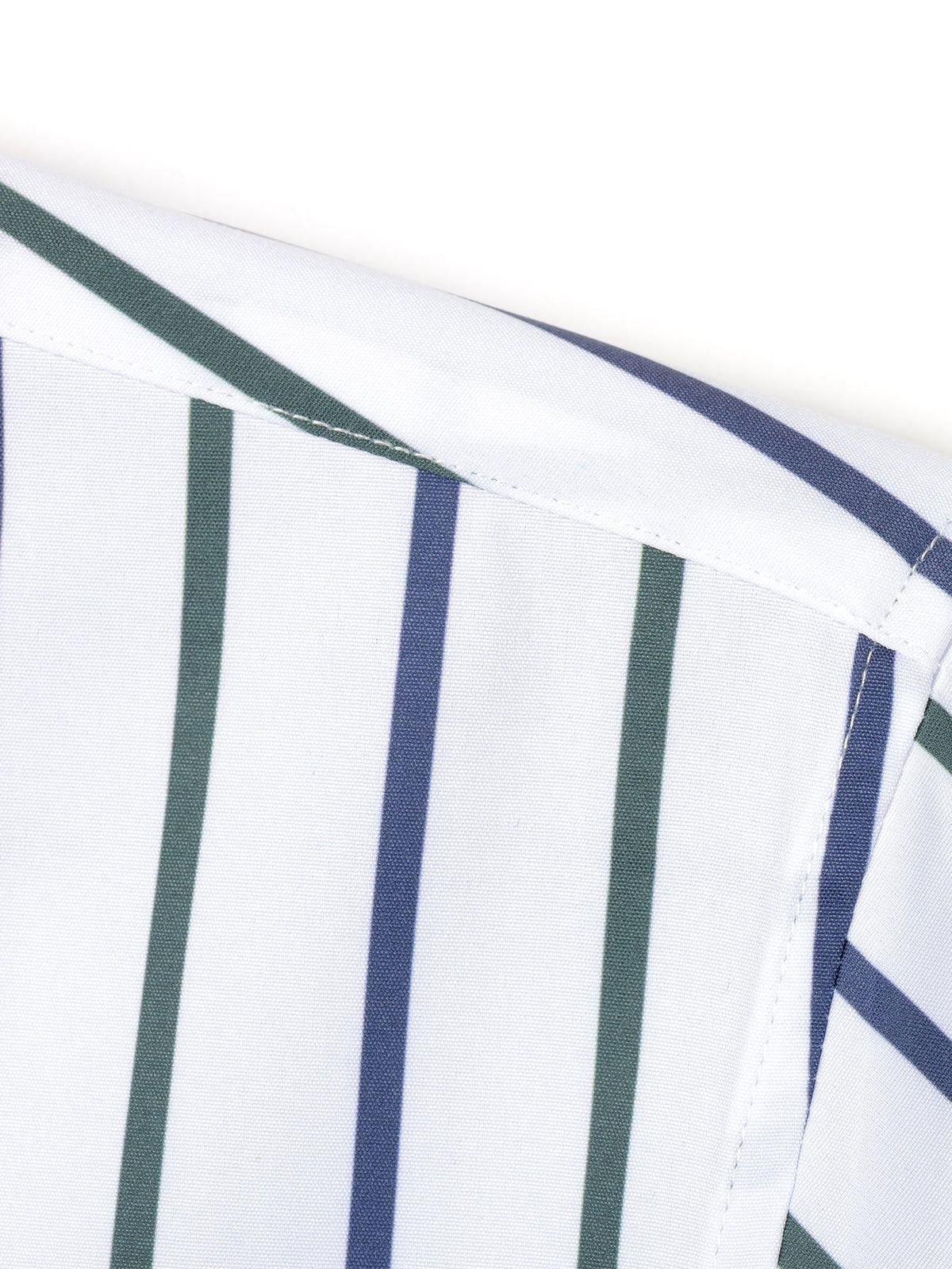 Long Sleeve Striped Button-Up Shirt