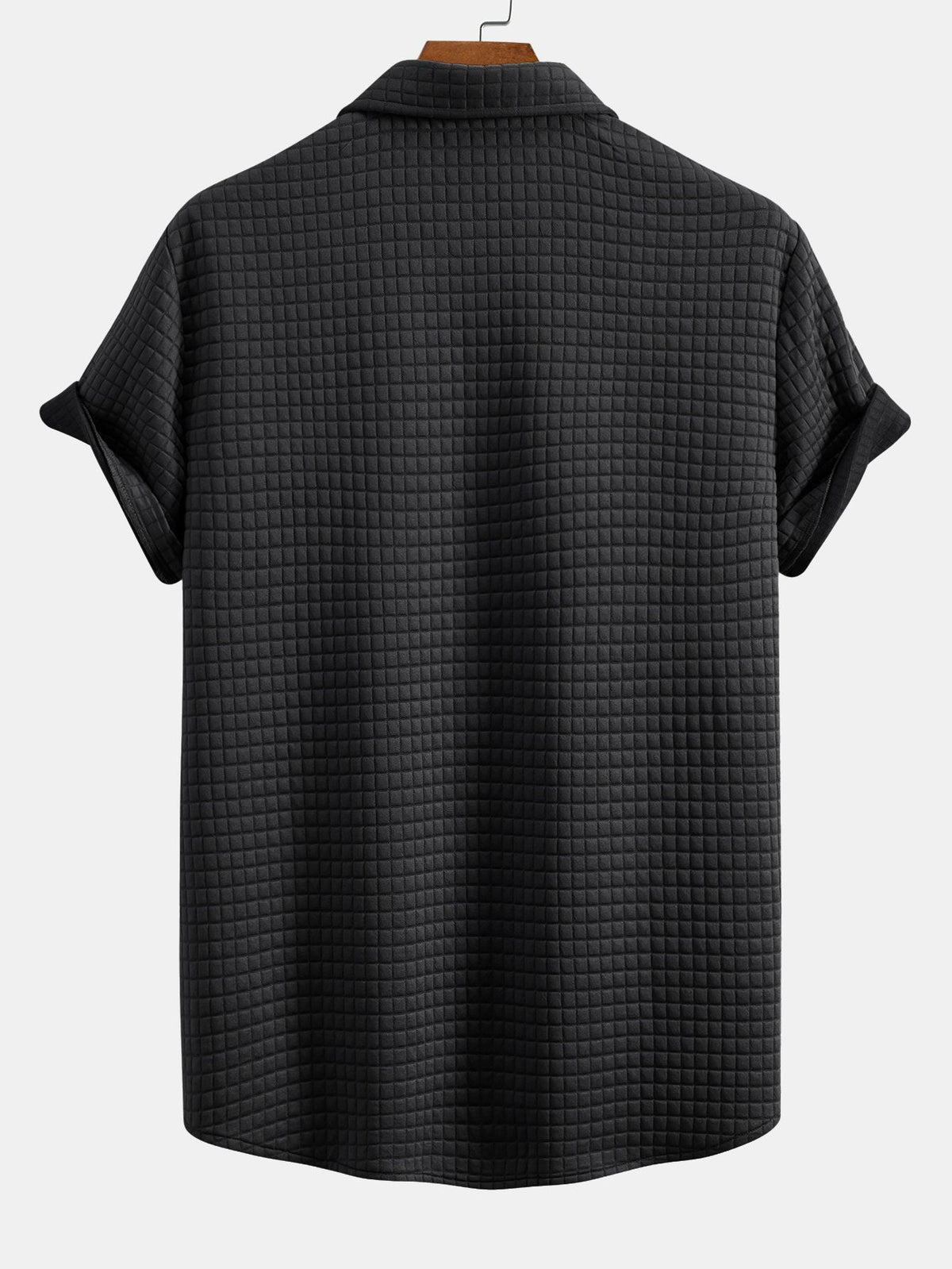 Korte Mouw Wafelshirt & Trekkoord Wafel Joggingbroek